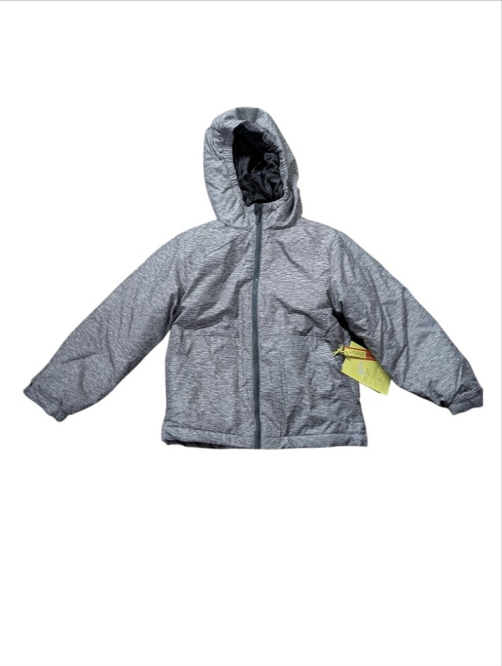 Target Kids Gray Hooded Snow Jacket Size 6/7